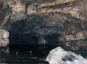 The Source Of The Loue — Gustave Courbet
