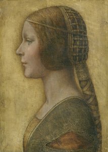 La Bella Principessa - Portrait Of Bianca Sforza — Leonardo Da Vinci