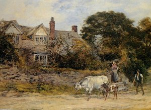 The Herdsmans Greeting — Heywood Hardy