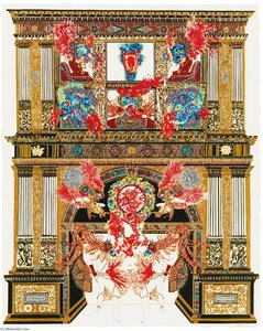 Absence Of God Vi (after Holbein) — Raqib Shaw