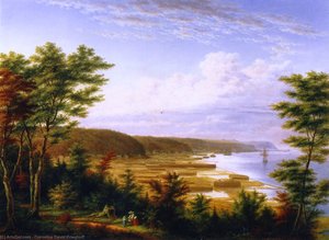 Sillery Cove, Quebec — Cornelius David Krieghoff