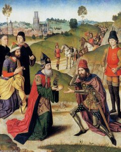 The Meeting Of Abraham And Melchizedek — Aelbrecht Bouts