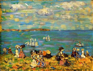 St. Malo (also Known As Sketch, St. Malo) — Maurice Brazil Prendergast
