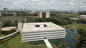 Panoramic View Of The Federal Court Of Account Palace — Ford Motor Company. Engineering Photographic Department
