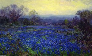 Field Of Bluebonnets — Robert Julian Onderdonk