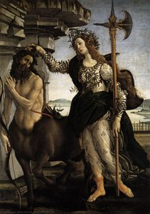 Pallas E Il Centauro — Sandro Botticelli