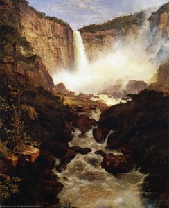 The Falls Of Tequendama, Near Bogota, New Granada — Frederic Edwin Church