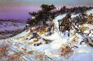 Wolf And Beaver — Charles Marion Russell