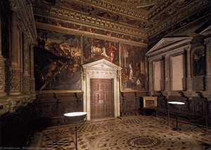 Vista De La Sala Dell'albergo — Jacopo Tintoretto