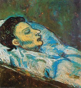 The Death Of Casagemas — Pablo Picasso