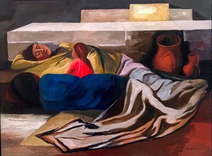 Sleeping (the Family) — José Clemente Orozco