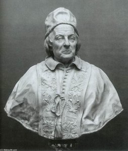 Bust Of Pope Clement Xii — Edmé Bouchardon