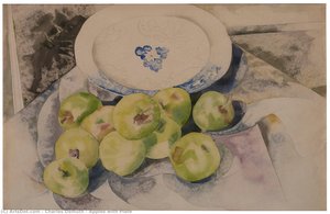 Apples With Plate — Charles Demuth