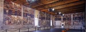 Schifanoia - View Of The Salone Dei Mesi — Francesco Del Cossa