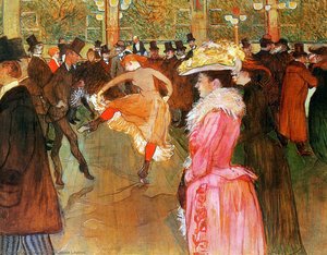 Dance In The Moulin Rouge Sun — Henri De Toulouse-lautrec