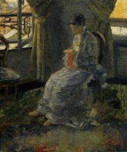 La Dama En Bleu -> La Signora Blu — James Ensor
