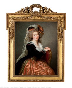 Portrait Of Geneviève Le Couteulx Du Molay — Louise Élisabeth Vigée Le Brun