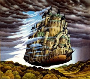 Chmurolamacz — Jacek Yerka