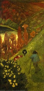 Shepherd In The Valley Of Chateauneuf — Paul Sérusier