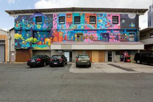 Pow! Wow! Hawaii 2013 - Clock Mural — Emmanuel Katché