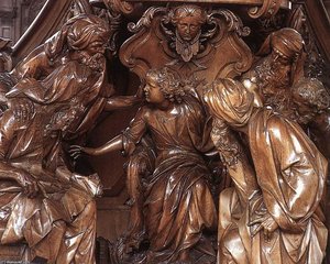 Pulpit (detail) — Theodoor Verhaegen