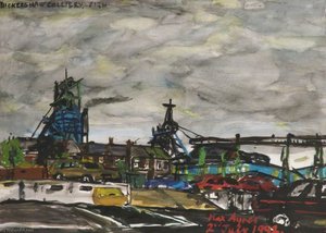 Bickershaw Colliery, View From Management Car Park South West — Max Ayres