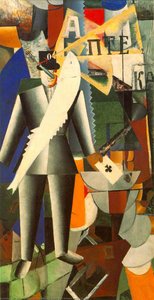 Der Aviator Staat Tretyakov Galerie Moskau — Kasimir Sewerinowitsch Malewitsch