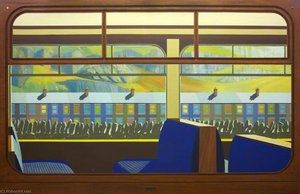 View From A Railway Carriage Blaenau Ffestiniog Station — Anna Todd