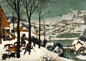 Talven Metsästäjät — Pieter Bruegel Vanhempi