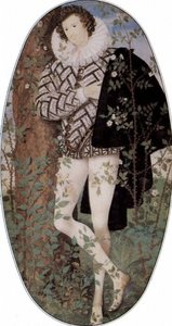 Young Man Among Roses — Nicholas Hilliard