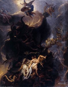 The Fall Of The Rebel Angels — Charles Le Brun