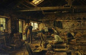 Interior Of Holme Head Wheel, Rivelin Valley, Sheffield — Joseph Wrightson Macintyre