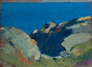 Les Roches Et La Mer — Edward Hopper