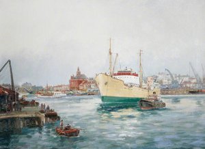 'm. V. Speciality' Dry Docking At Great Yarmouth, Norfolk — Frank Mason