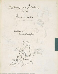 Packing And Paddling In The Adirondacks — Frederic Remington