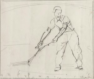 Étude D'un Jeune Homme — Ferdinand Hodler