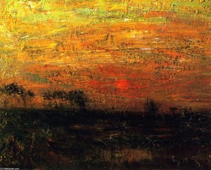 Sunset Trees — Charles Warren Eaton