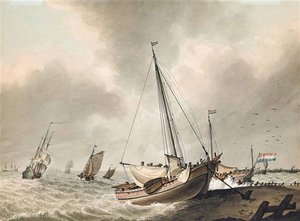 A Freshening Breeze — Samuel Atkins