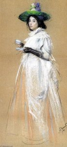 Lady With A Cup Of Tea — Laura Muntz Lyall