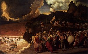 Submersion Of Pharaoh In The Red Sea — Andrea Previtali