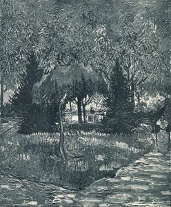 Park Az Arles-i Kertezőben A Fák Által Látott Bejáratokkal — Vincent Willem Van Gogh