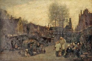 The Last Sacrament Lo We Bend The Adoring Knee — Flora Macdonald Reid