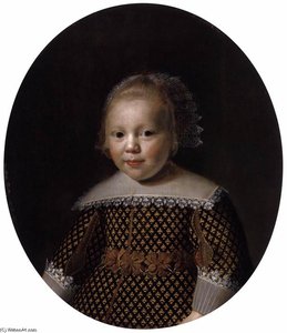 Portrait Of A Young Boy — Paulus Moreelse