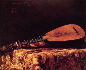 The Mandolin — Ferdinand Roybet