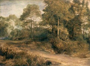 A Wooded Landscape — Sir David Wilkie