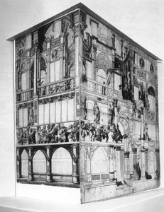 Model Of The Dance House In Basel — Hans Holbein Il Giovane