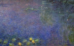 Morgendämmerung (rechte Mitte Detail) — Claude Monet