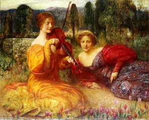 Musicienne Du Silence — Arthur Hacker