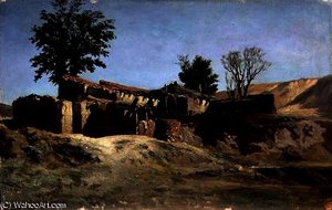 Rooftops On The Principe Pio Mountain — Carlos De Haes