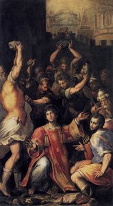 Martyrdom Of St Stephen — Джорджо Вазари